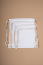 Load image into Gallery viewer, Canvas Drawstring Bag
