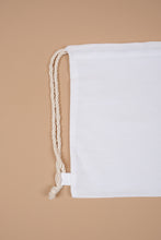 Load image into Gallery viewer, Canvas Drawstring Bag
