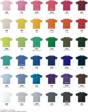 Load image into Gallery viewer, Gildan 76000 Premium Cotton Adult T-Shirt (Set 1)